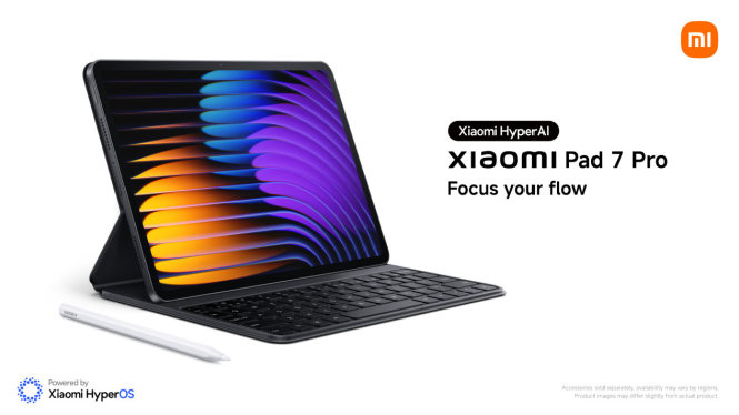 Xiaomi Pad 7 Pro.