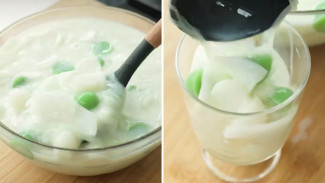 Resep Es Jeli Pandan Ala Chef Devina, Manis Segar dan Cocok Buat Buka Puasa