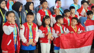 Indonesia raih medali emas Olimpiade matematika