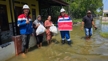 PGN ikut bantu pemulihan korban banjir di Bekasi dan Jakarta