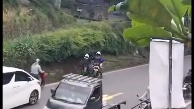 Tangkap layar video warga viral. (Istimewa)