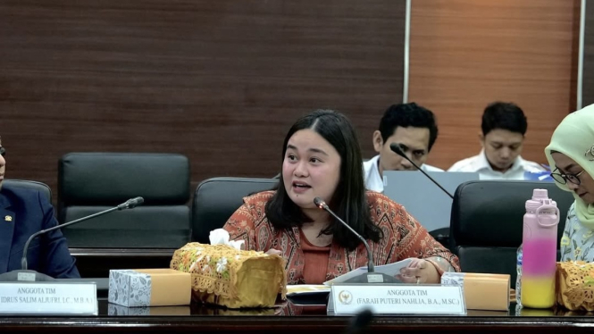 Anggota Komisi I DPR RI, Farah Puteri Nahlia