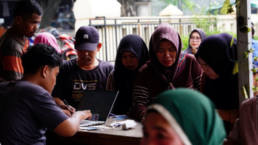 Program sosial Perserang FC dan GGN Foundation