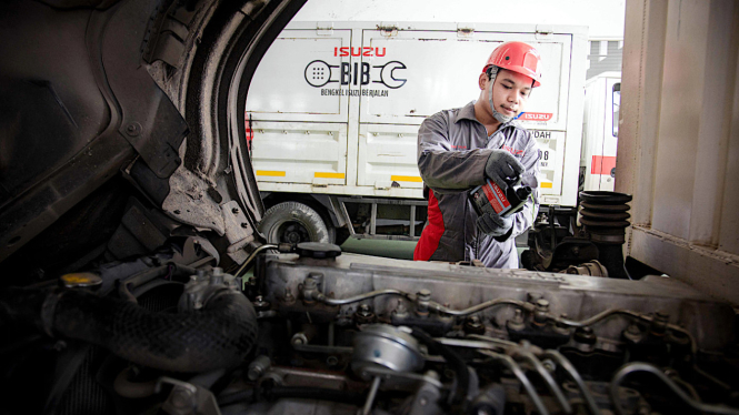 Servis kendaraan Isuzu