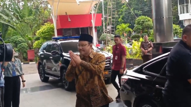 Gus Ipul di KPK ingin bertemu dengan pimpinan lembaga antirasuah