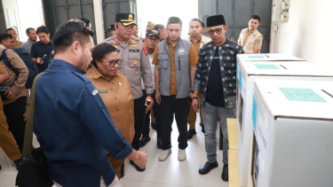 Wamendagri Ribka meninjau langsung persiapan pelaksanaan PSU