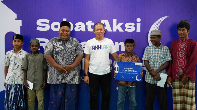 PT Pertamina (Persero) menggelar kegiatan Sobat Aksi Ramadan 2025