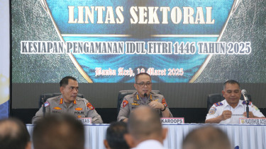 Rapat koordinasi lintas sektoral persiapan pengamanan idul fitri di Aceh