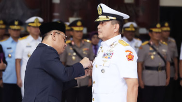 VIVA Militer: Laksda TNI Edwin dilantik jadi Wakil Gubernur Lemhannas RI