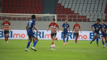 Pertandingan Madura United Lawan PSIS