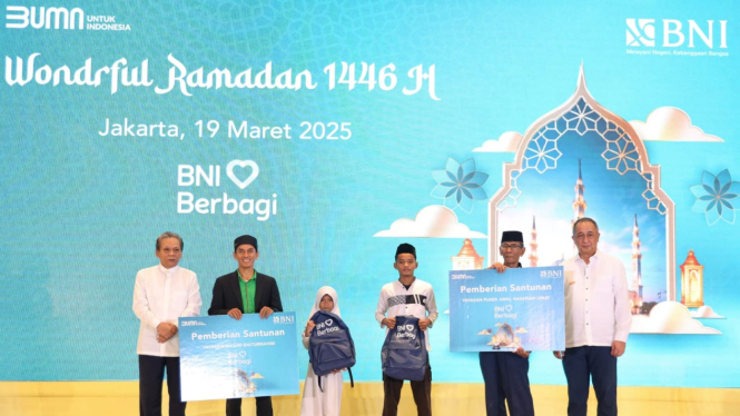 BNI menggelar acara Wondrful Ramadan 1446H