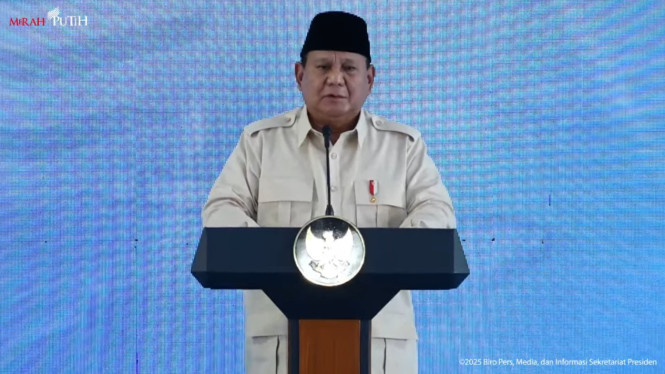 Presiden RI Prabowo Subianto meresmikan Kawasan Ekonomi Khusus (KEK) Industropolis Batang Jawa Tengah (sumber: tangkapan layar YouTube Sekretariat Presiden)