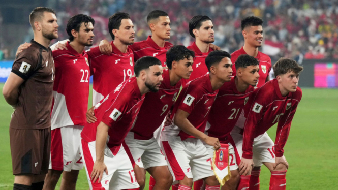 Skuad Timnas Indonesia di matchday 7 Kualifikasi Piala Dunia 2026