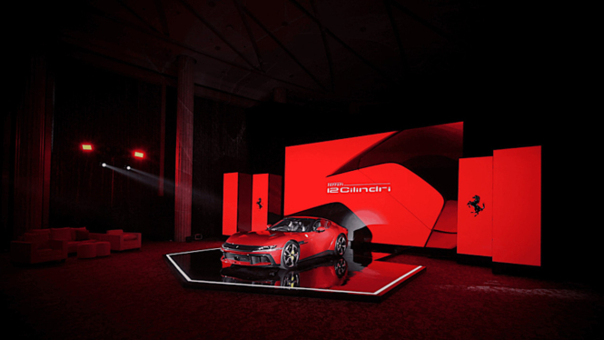 Ferrari 12Cilindri diperkenalkan di Indonesia