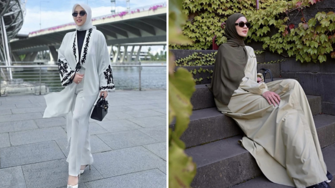 Syahrini dan Paula Verhoeven.
