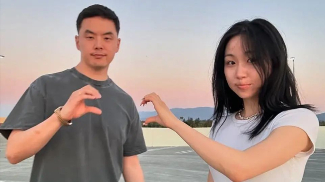 Sarah Kim dan Andrew Min