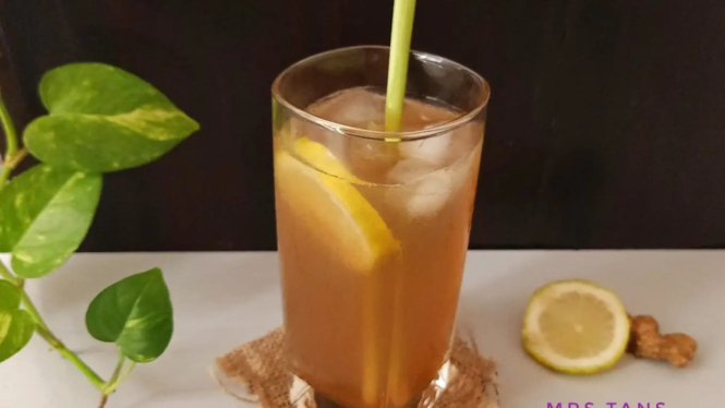 Resep Minuman Es Te Lemon Jahe