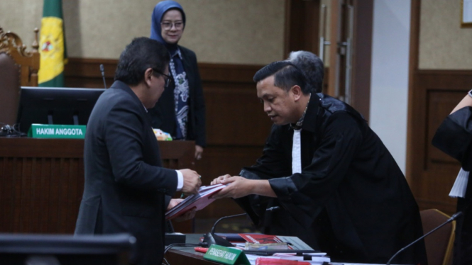 Sidang Eksepsi Hasto Kristiyanto