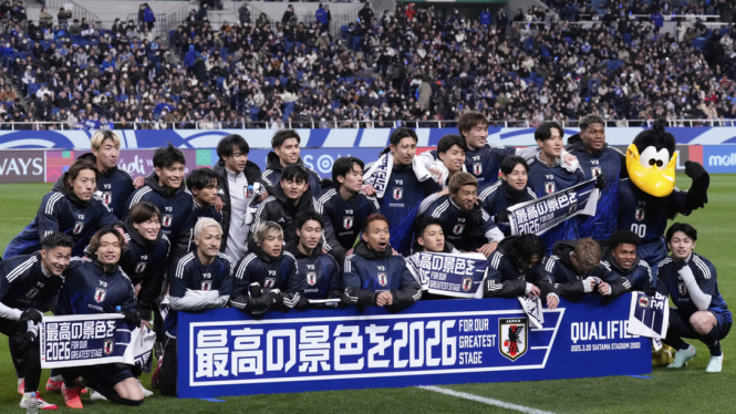 Timnas Jepang lolos ke Piala Dunia 2026
