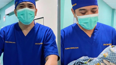 Viral dokter menangis usai bayi yang ditanganinya meninggal dunia