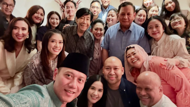 Momen perayaan ulang tahun anak Presiden RI Prabowo Subianto, Didit Hediprasetyo bersama anak-anak hingga menantu presiden terdahulu (sumber: Instagram @annisayudhoyono)
