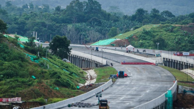 Jalan Tol Kota Nusantara di IKN Kalimantan Timur