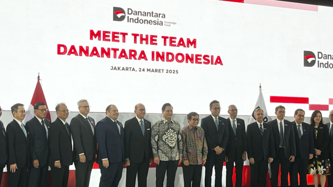 Susunan kepengurusan Danantara