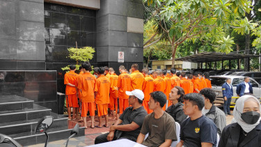 448 penjahat di Jadetabek ditangkap di Jadetabek.
