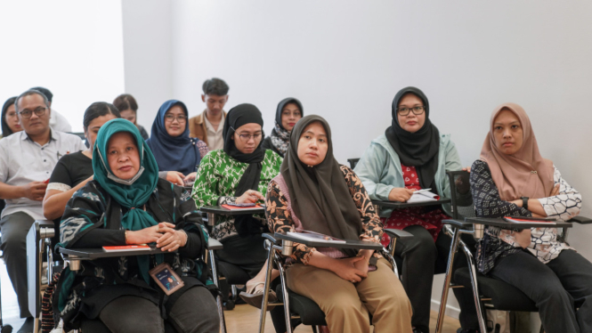 Puluhan keluarga karyawan dan kurir Pos Indonesia ikuti pelatihan UMKM
