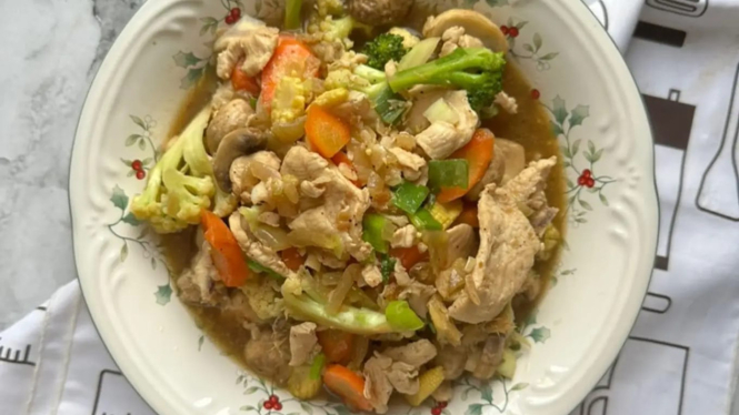 Resep Masakan Ayam Cah Jamur