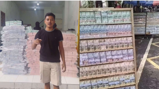 Rama Wildan, Jasa penukaran uang viral