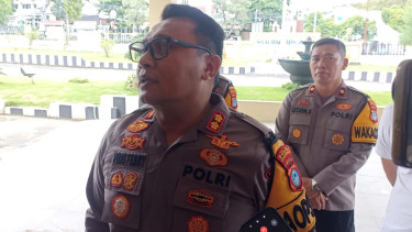 Kapolres Kota Banjarbaru, AKBP Pius X Febry Aceng Loda usai menerima kunjungan dari Kapolda Kalsel - Foto Dok Faidur