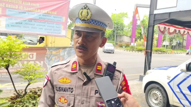 Wakasatlantas Polresta Tangerang, Iptu Kusmanto