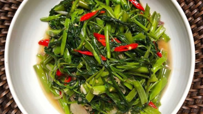 Ilustrasi kangkung