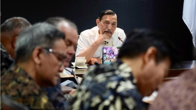 Ketua Dewan Ekonomi Nasional (DEN), Luhut Binsar Pandjaitan (dok: Instagram @luhut.pandjaitan) 