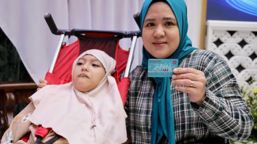 Penyaluran Bansos PKD kepada lansia, penyandang disabilitas, dan anak usia dini