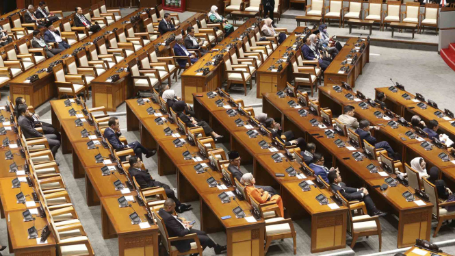 Rapat paripurna penutupan masa sidang DPR