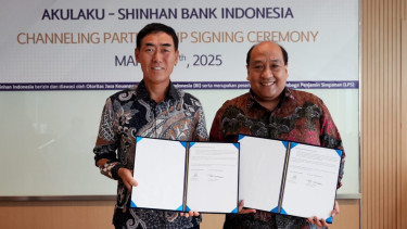 PT Akulaku Finance Indonesia bekerja sama dengan PT Bank Shinhan Indonesia