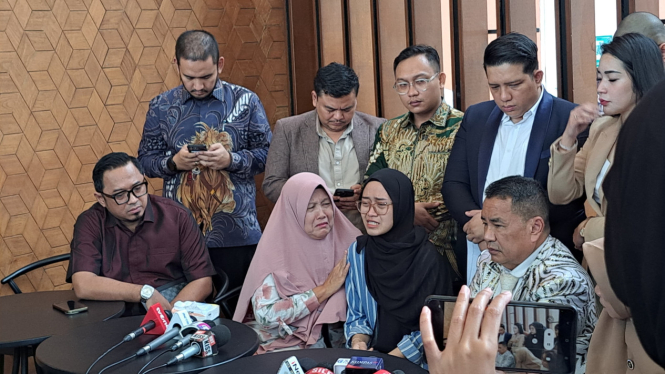 Anak Kapolsek Batin Negara saat ditemui di kawasan Kelapa Gading, Jakarta Utara 