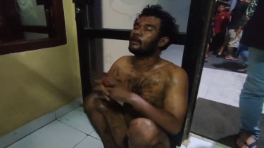 Pria di Palembang babak belur dihajar massa usai perkosa mahasiswi di kamar kos