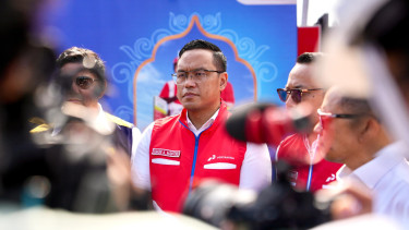 Direktur Utama Pertamina, Simon Aloysius Mantiri