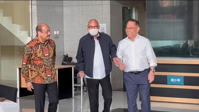 Eks Anggota Watimpres Djan Faridz usai diperiksa penyidik KPK soal Kasus Korupsi Harun Masiku
