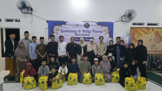 LPK Satu Visi Management Buka Puasa Anak yatim dan dhuafa