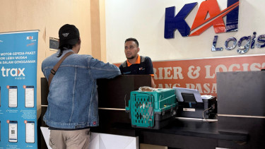 Jasa pengiriman hewan peliharaan di KAI Logistik [Humas KAI Logistik]