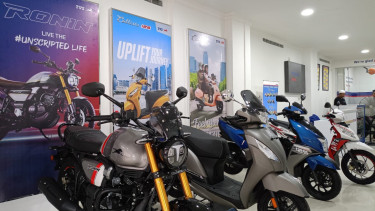 Diler TVS di Banjarmasin