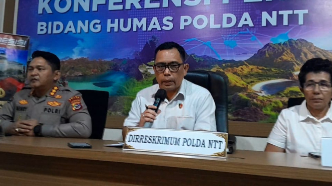 Direktur Reskrimum Polda NTT Kombes Pol Patar Silalahi