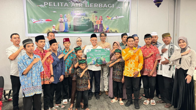 Pelita Air berbagi kebahagiaan bersama Anak Panti Asuhan di Bulan Ramadan