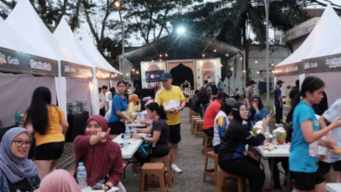 Ilustrasi bazar ramadan