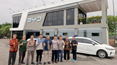 Posko mudik BYD