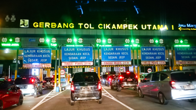 Gerbang Tol Cikampek Utama, Pemberlakuan Contraflow di Mudik Lebaran 2025